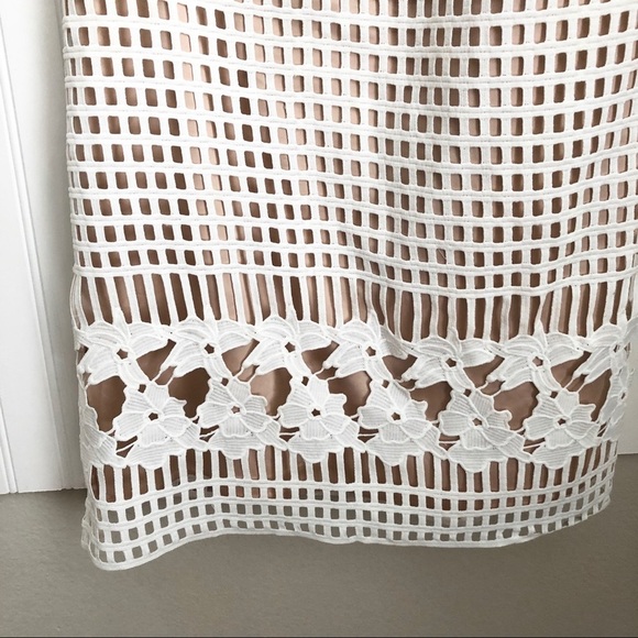 Eliza J Lace Crochet Shift Dress - Picture 4 of 8